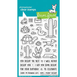 Lawn Fawn - Clear Stamps - Critters in the Desert LF3415