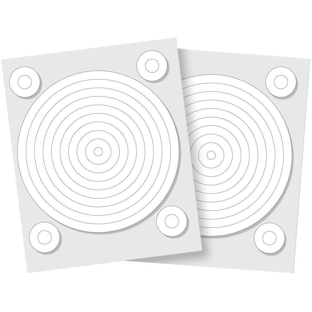 Scrapbook Adhesives 3D Foam Circle Frames 26/Pkg - Permanent, White, .08"