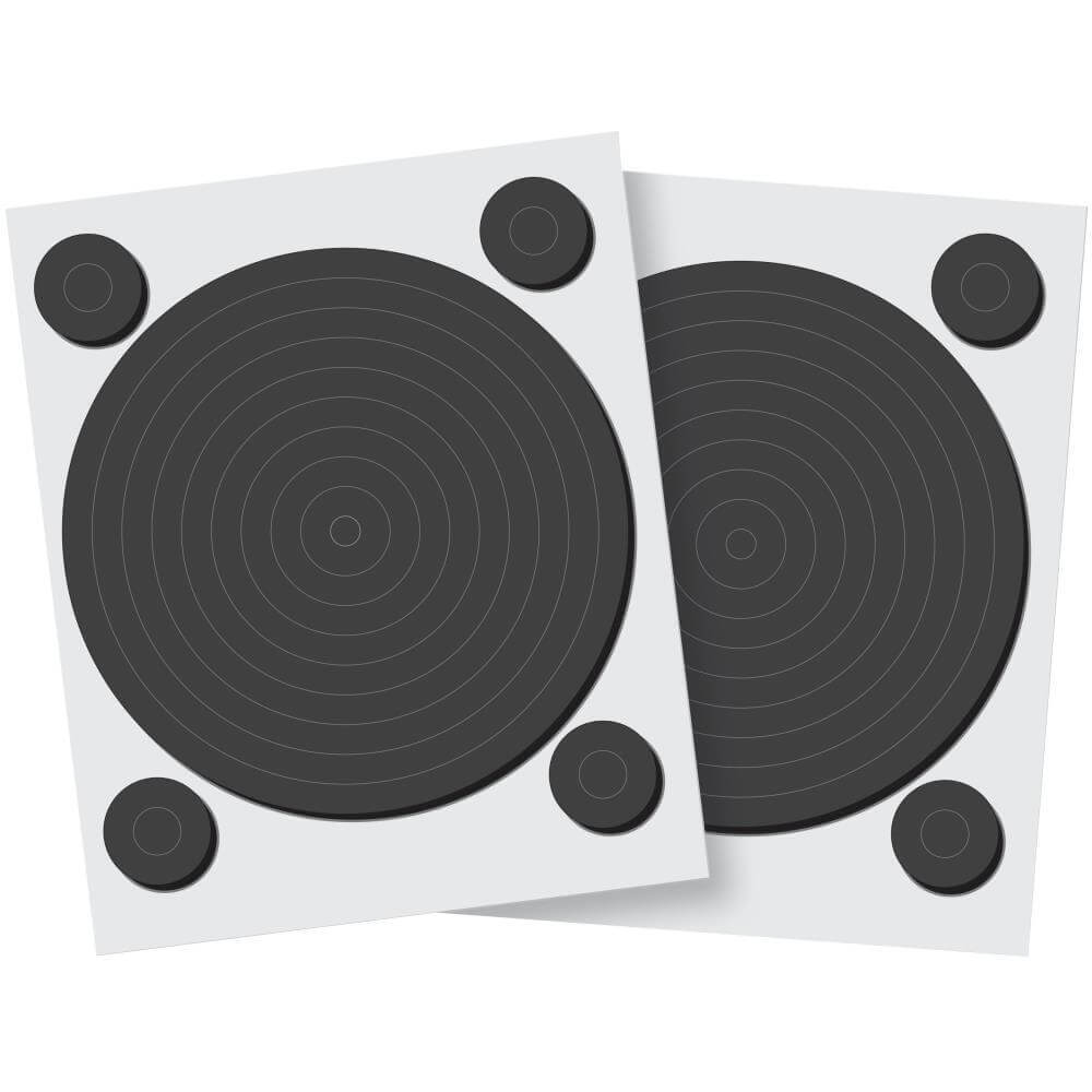 Scrapbook Adhesives 3D Foam Circle Frames 26/Pkg - Permanent, Black, .08"