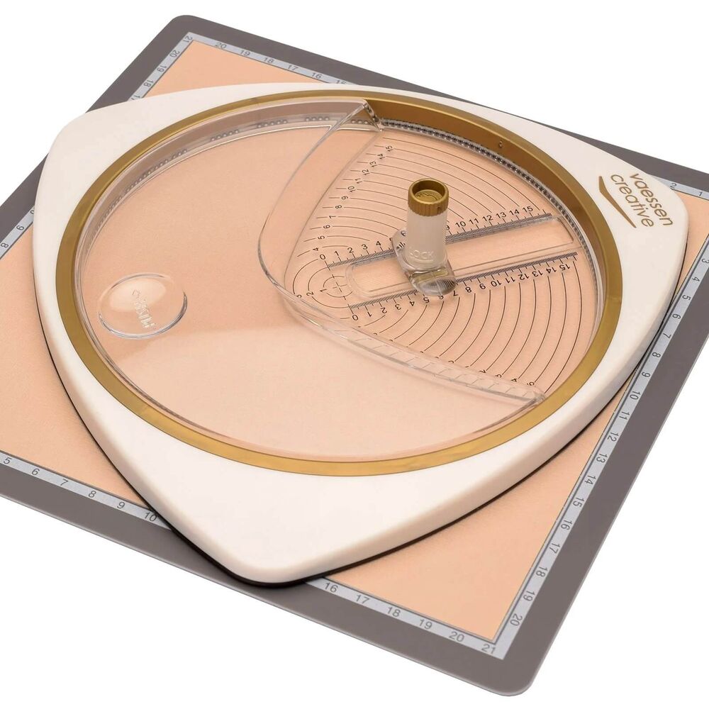 Vaessen Creative - Circle Cutter 6" & Self-Adhesive Cutting Mat