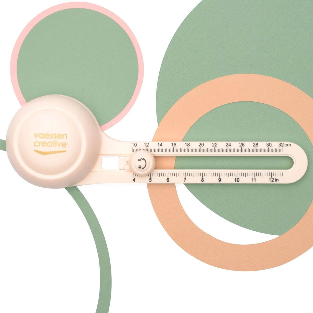 Vaessen Creative - Circle Cutter 12,5" incl. 3 Spare Blades
