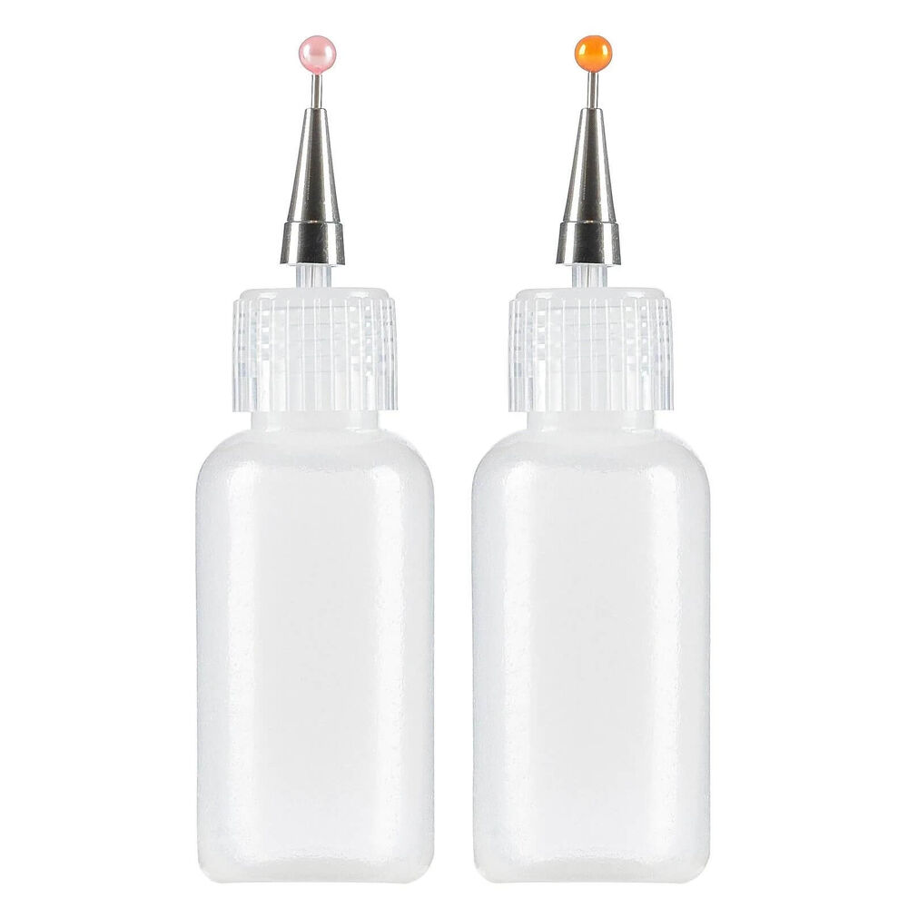 Vaessen Creative Fine Tip Applicator Bottles - 0.7mm 14ml (2pcs)
