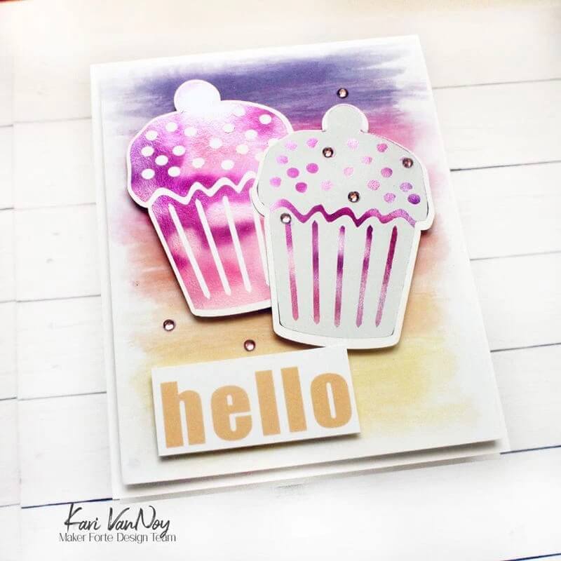 Maker Forte Deco Foil Transfer Sheets 6"x6"- Snow Day 16/pk