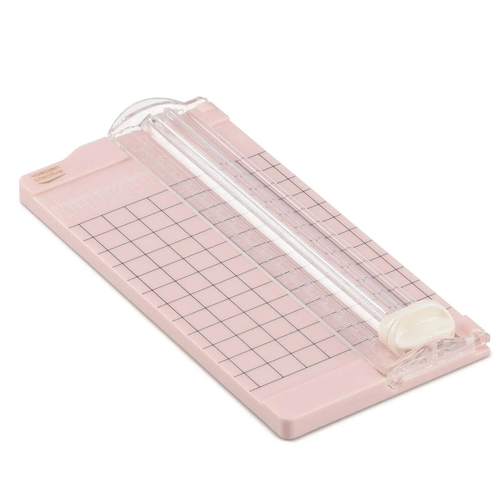 Vaessen Creative - Mini Paper Cutter 6.5x15.3cm - Pink