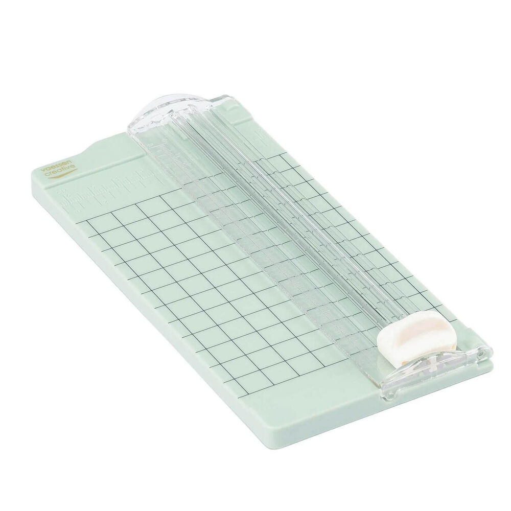Vaessen Creative - Mini Paper Cutter 6.5x15.3cm - Mint