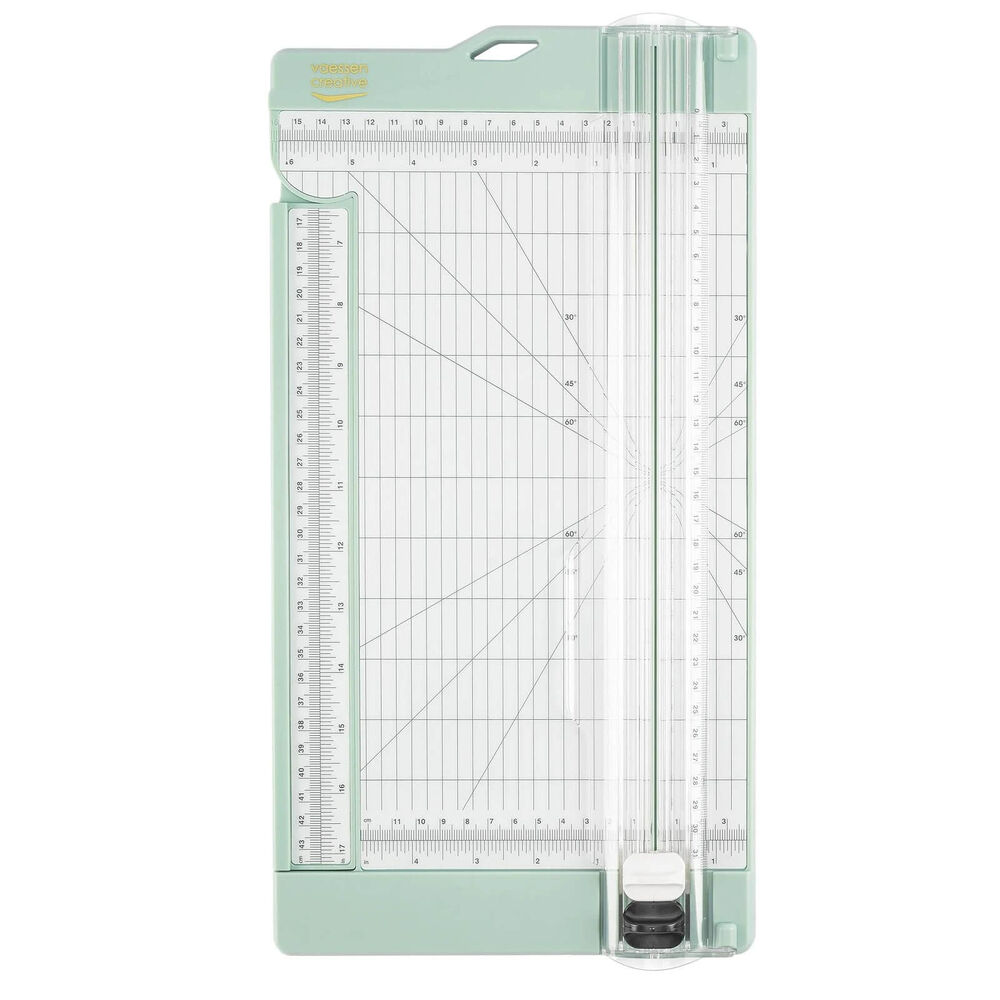 Vaessen Creative - Paper Cutter With Scoring Tool 15x30.5cm - Mint