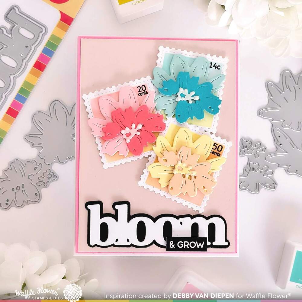 Waffle Flower Dies - Oversized Bloom Print 421664