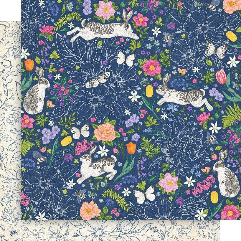 Graphic 45 Collection Pack 12"X12" - Spring Is In The Air