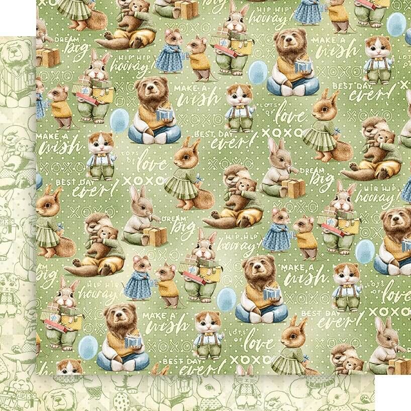 Graphic 45 Collection Pack 8"X8" - Hip Hip Hooray