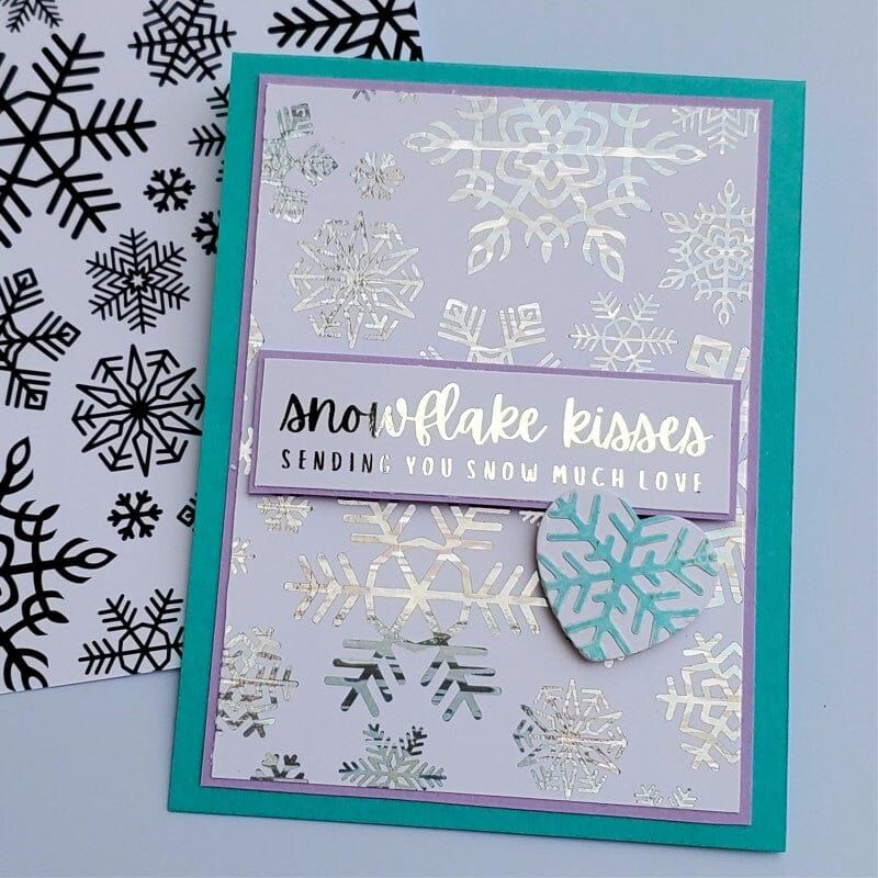 Deco Foil Transfer Sheets 6"x 6" 12/Pkg - Icy