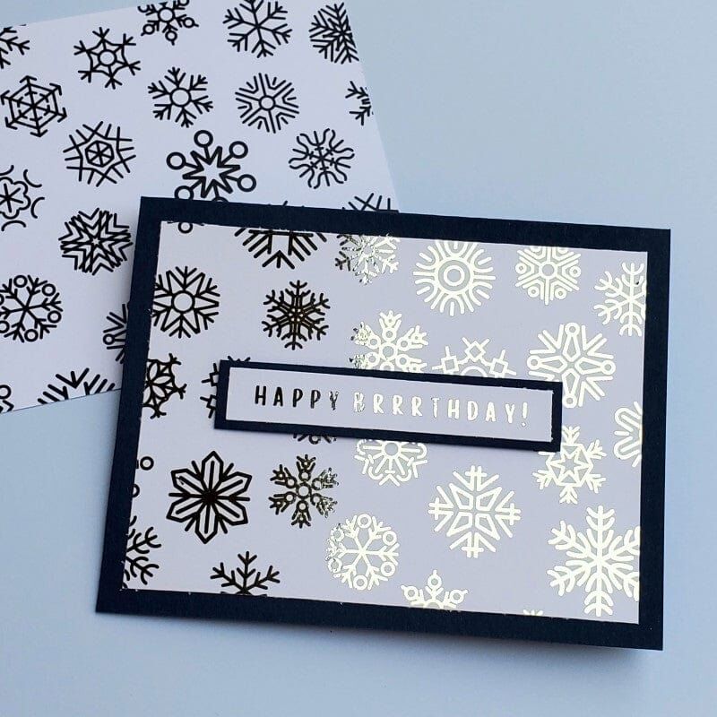 Deco Foil Transfer Sheets 6"x 6" 12/Pkg - Birch