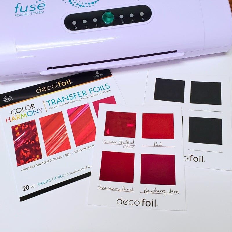 Deco Foil Toner Swatch Cards 4.25" x 5.5" 8/Pkg - Quads