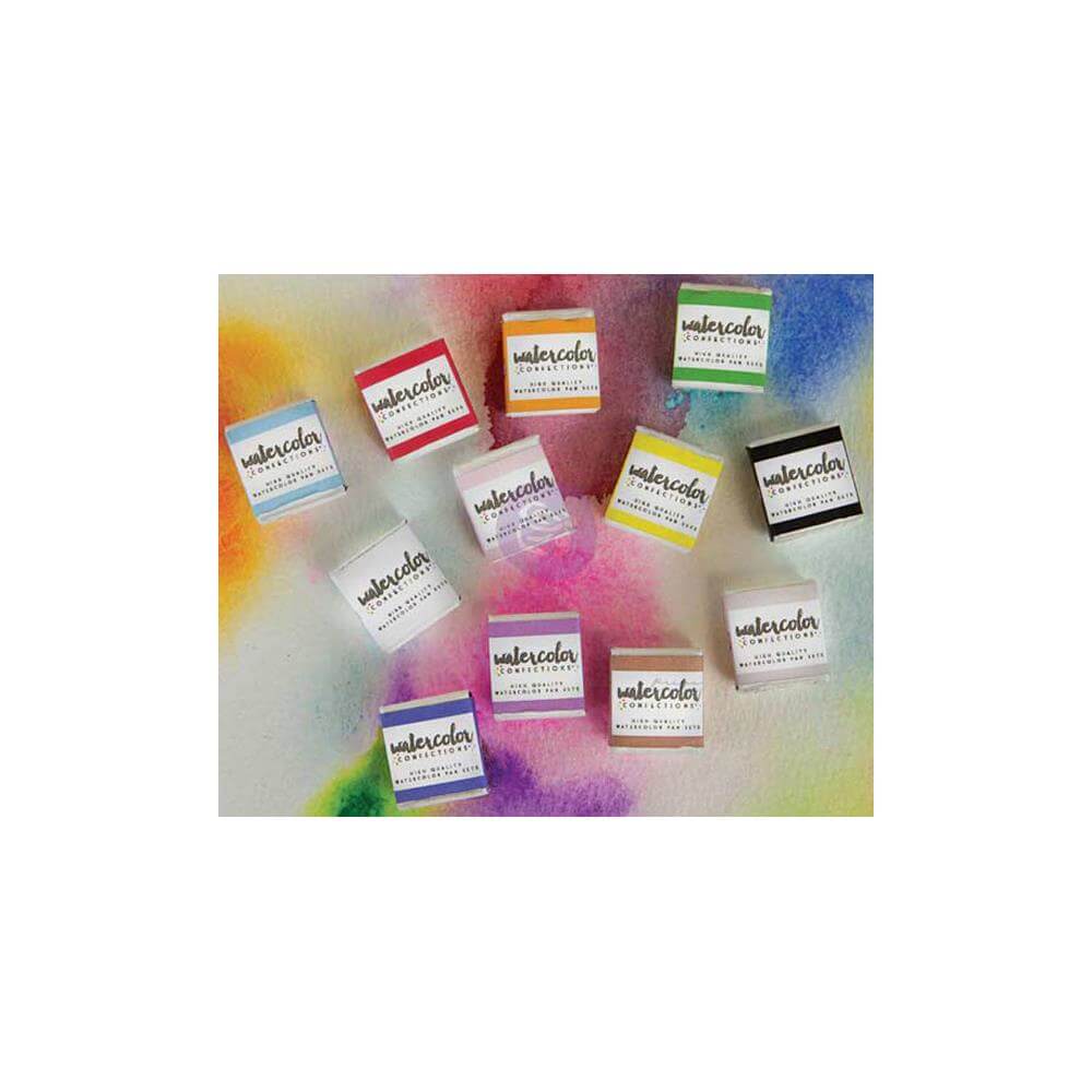 Prima Watercolor Confections Watercolor Pans 12/Pkg - The Classics