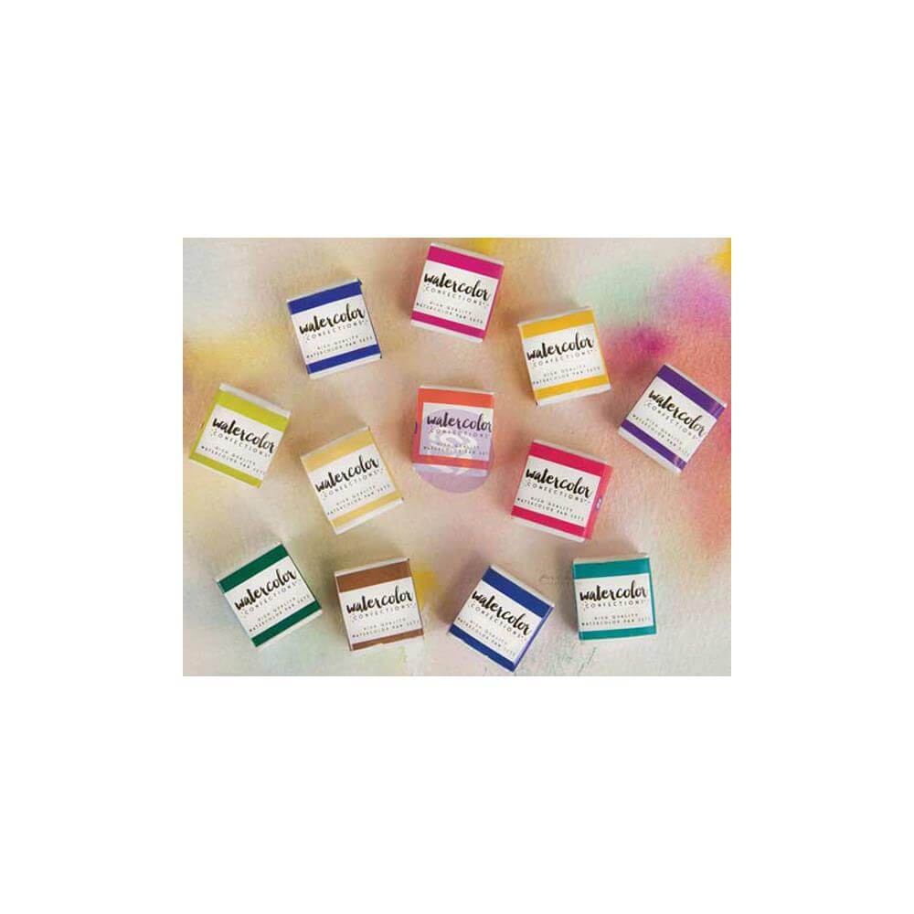 Prima Watercolor Confections Watercolor Pans 12/Pkg - Tropicals