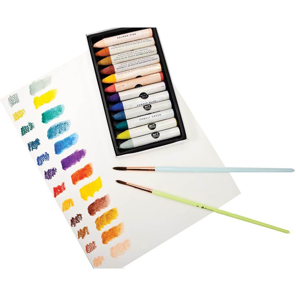 Prima Art Philosophy Water Soluble Oil Pastels 12/Pkg - Rustic 631932