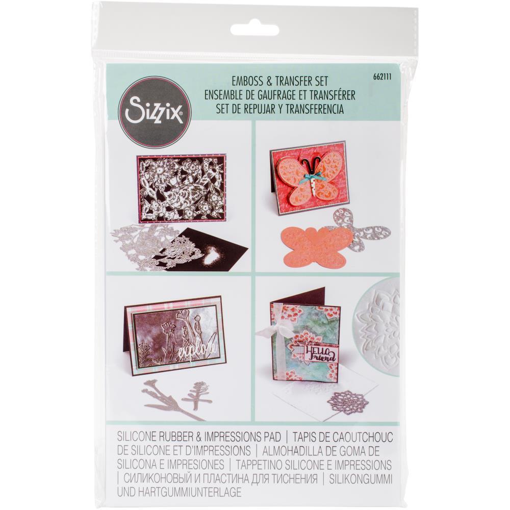 Sizzix Accessories - Emboss & Transfer Set 662111