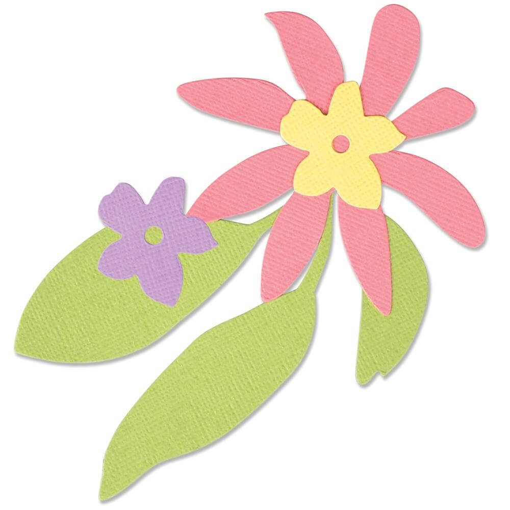 Sizzix Bigz Die - Nordic Flowers By Olivia Rose 665825