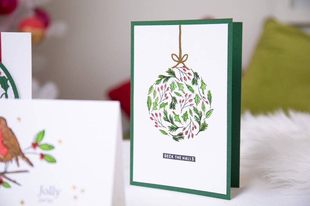 Sizzix Layered Clear Stamps Set 4PK - Leafy Ornament by Lisa Jones 666325