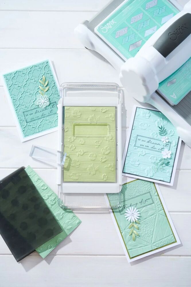 Sizzix Dimensional Diffuser - Rectangle Starter Set by Stacey Park 666780