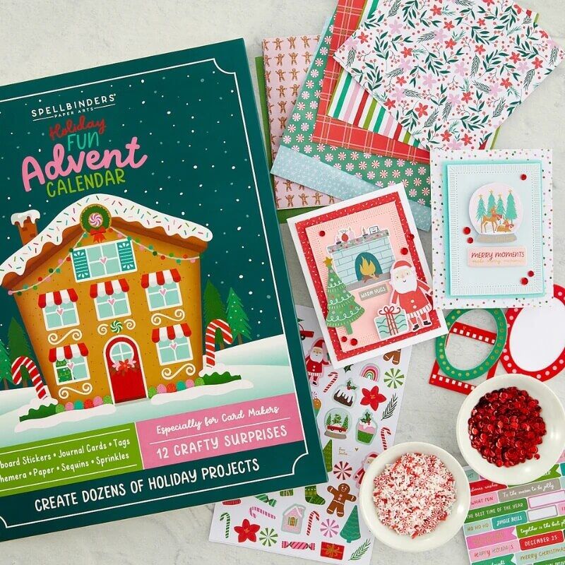 Spellbinders Holiday Fun 12 Day Advent Calendar ADV-004