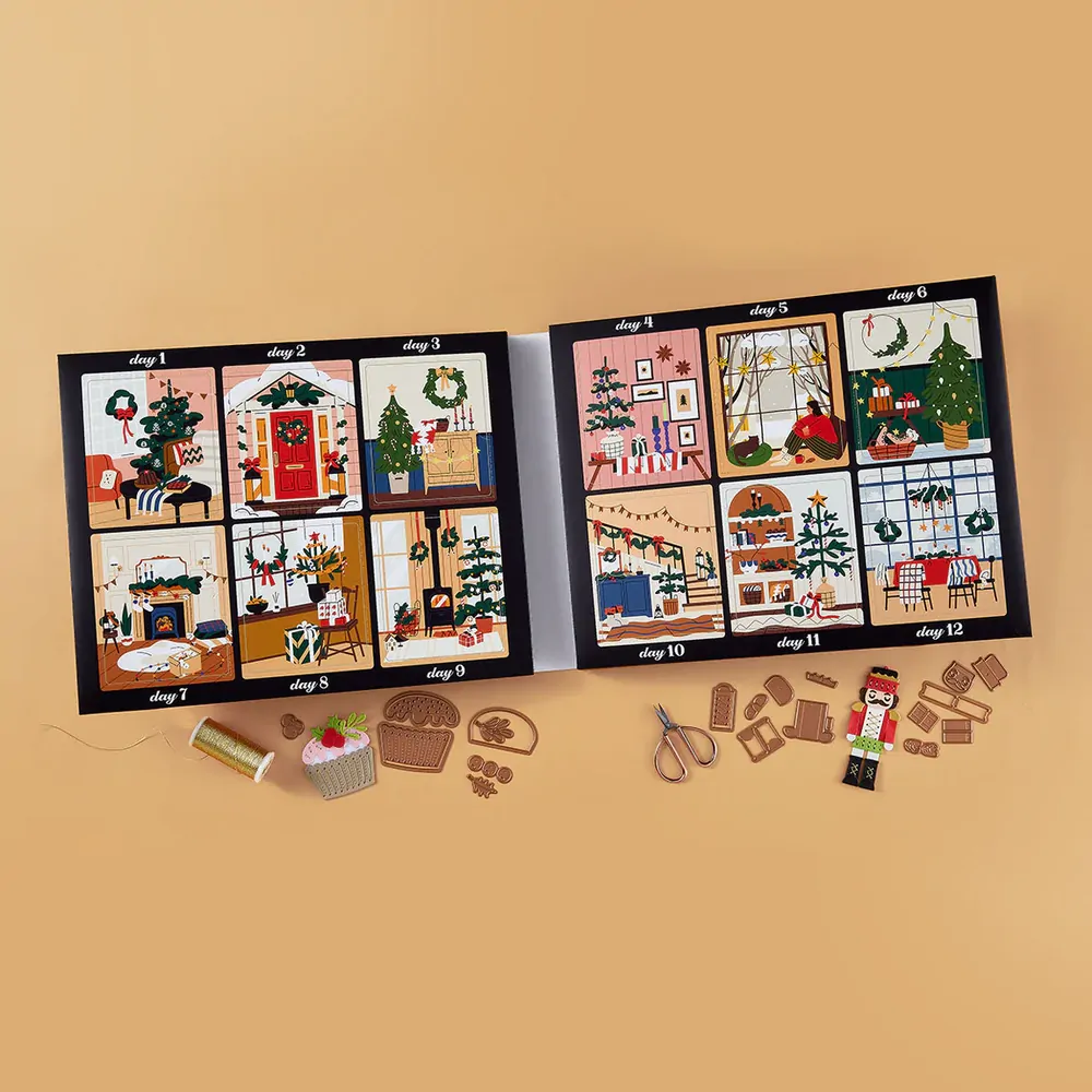 Spellbinders 12 Days of Stitchmas 12 Day Advent Calendar 2025