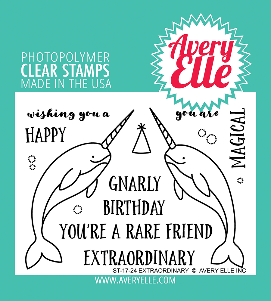 Avery Elle Clear Stamp - Extraordinary AE1724