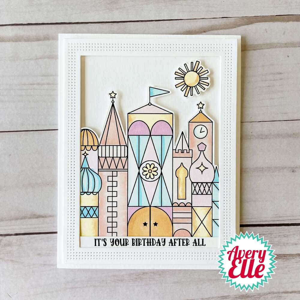 Avery Elle Clear Stamp - After All AE2224