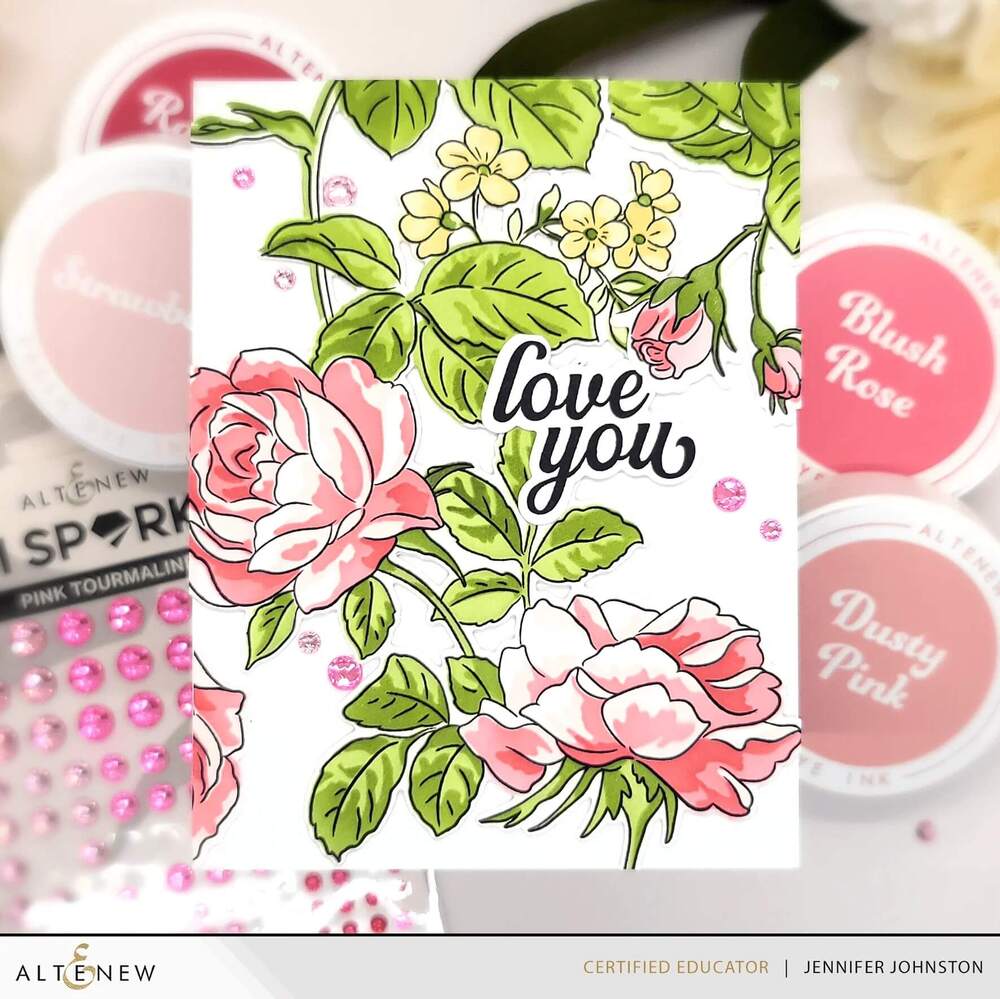 Altenew Fresh Dye Ink Mini Cube Set - Blushberry Bliss ALT10080