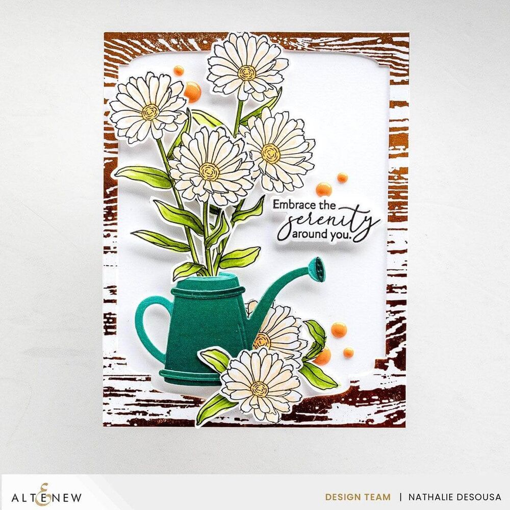 Altenew Stamp & Die Set - Mini Delight: Watering Daisies ALT10294BN