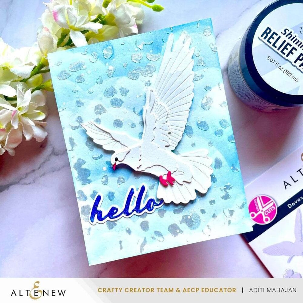 Altenew Stencil - Dotted Pattern Background ALT10588