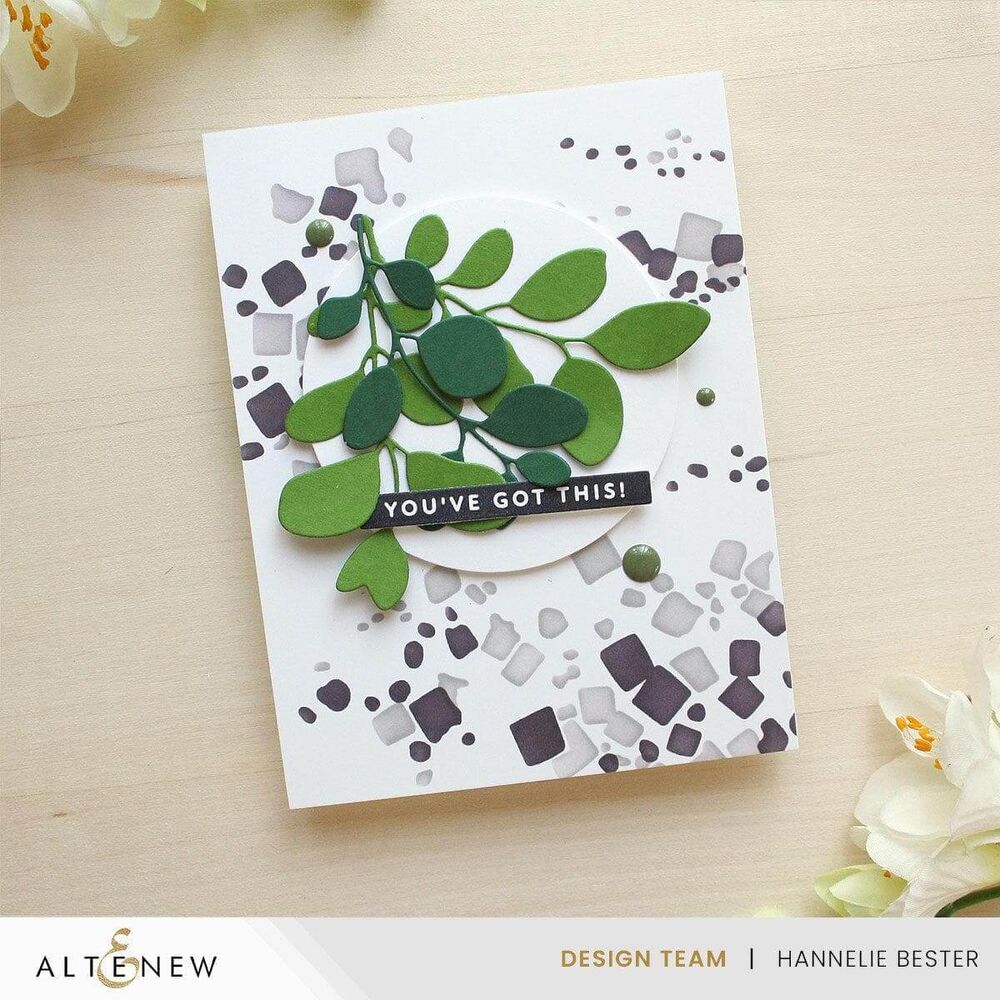 Altenew Stencil - Scattered Tiles Builder (2 in 1) ALT10593