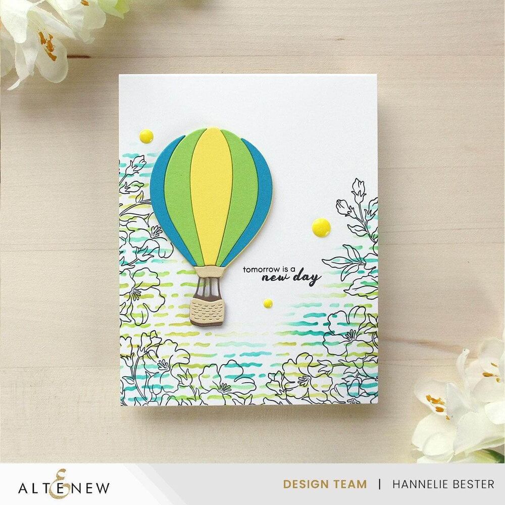 Altenew Stamp & Die Set - Mini Delight: Breezy Quest ALT10690BN