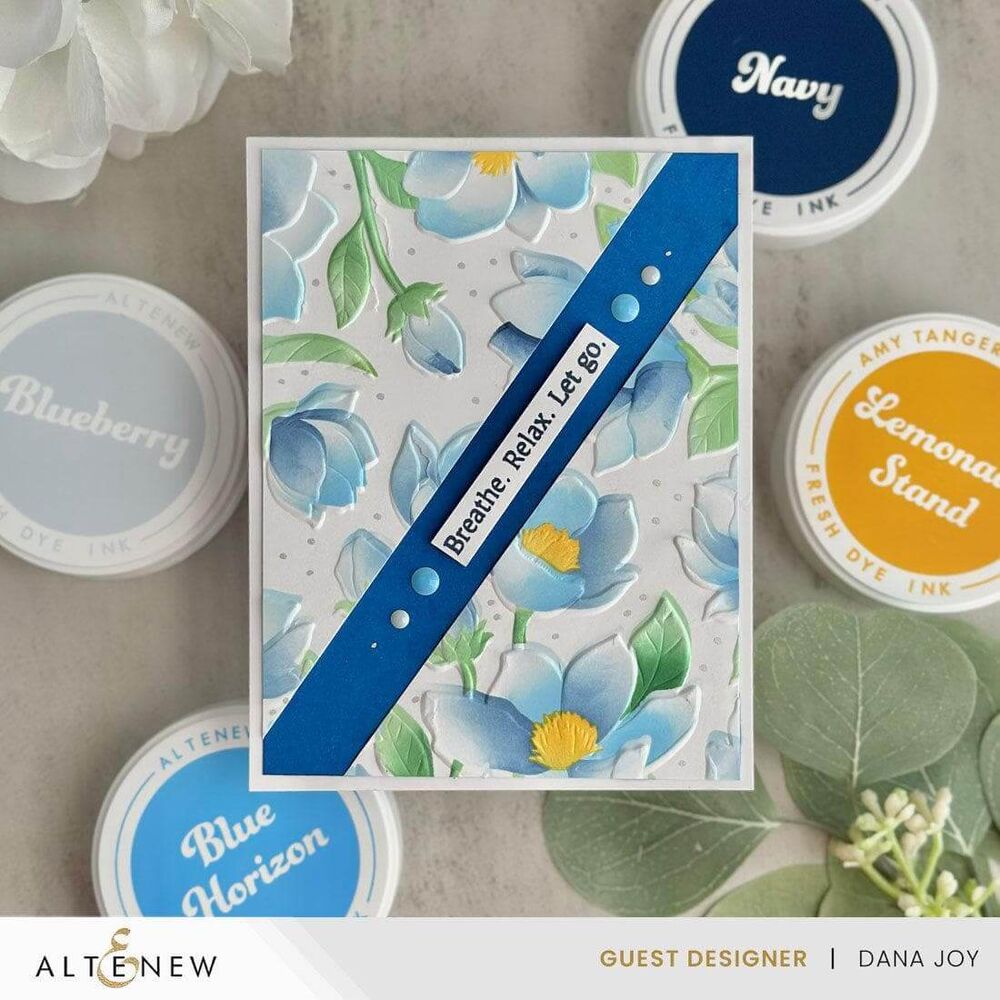 Altenew 3D Embossing Folder - Magnolia Dreams ALT10767