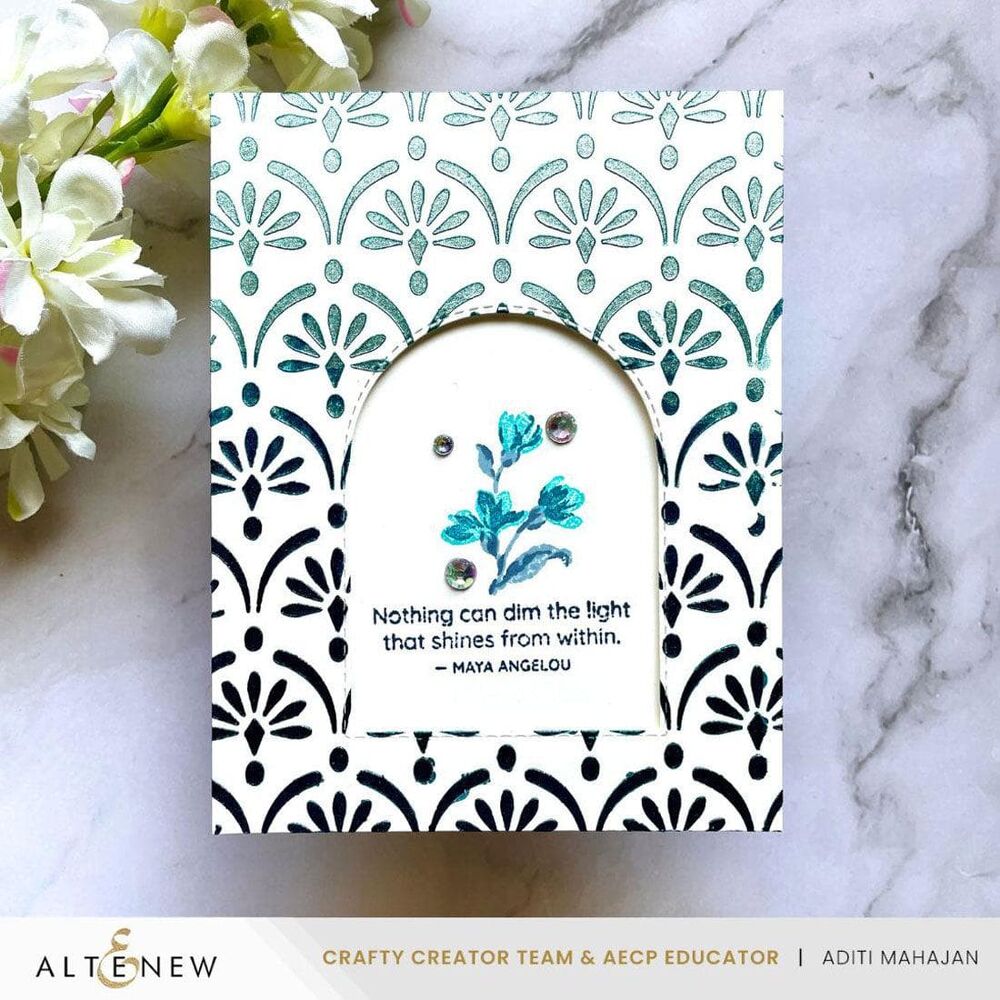 Altenew Stamp & Die Set - Mini Delight: Fabulous Flowers ALT10774BN