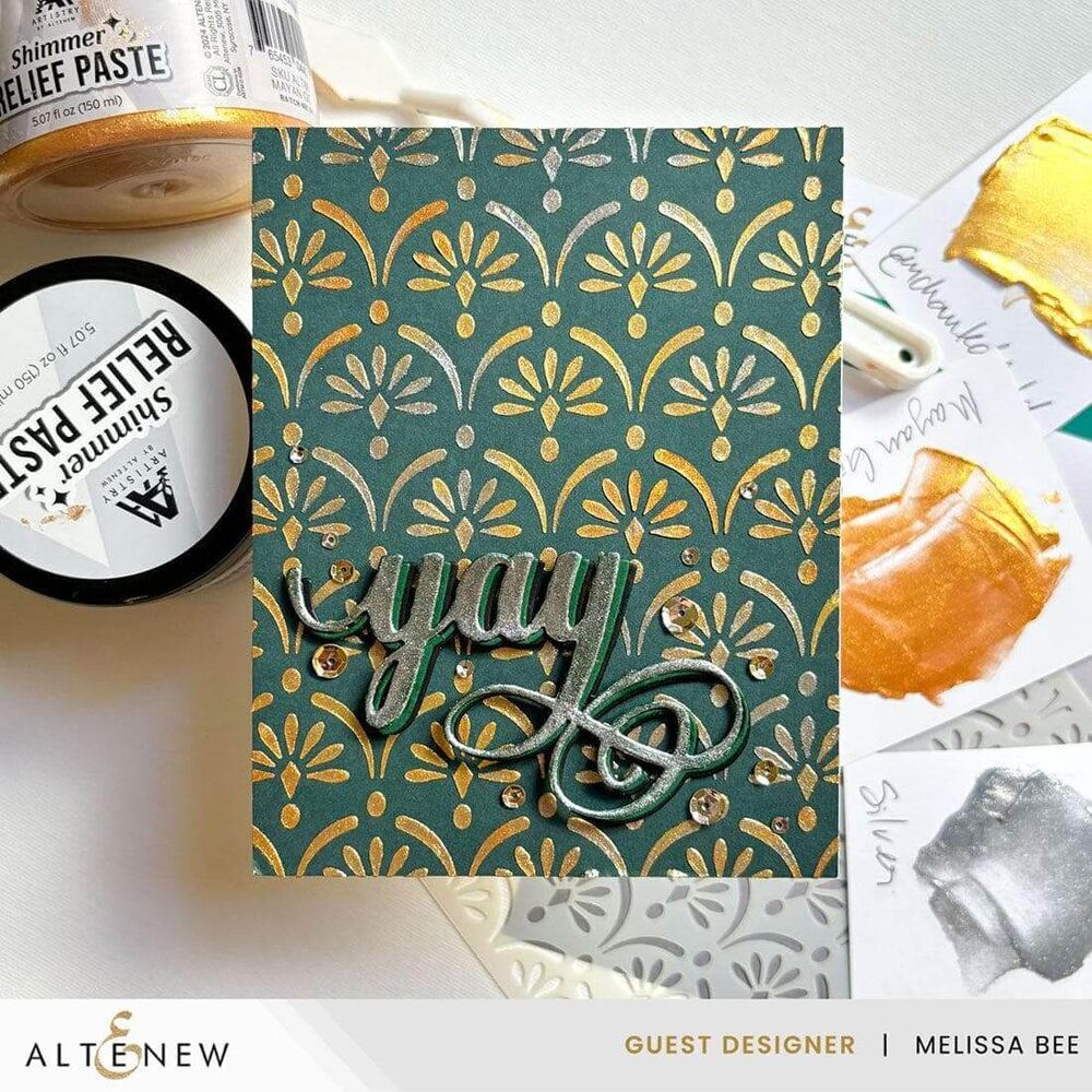 Altenew Stencil - Cascading Elegance ALT10783