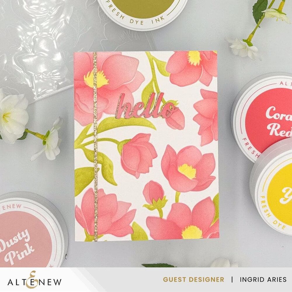Altenew Stencil - Magnolia Dreams ALT10796