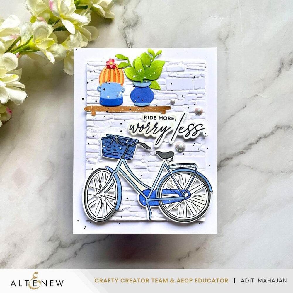 Altenew Stamp & Die Set - Mini Delight: Potted Shelves ALT10824BN