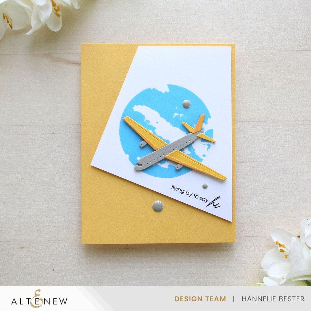 Altenew Stamp & Die Set - Mini Delight: Enjoy the Flight ALT10947BN