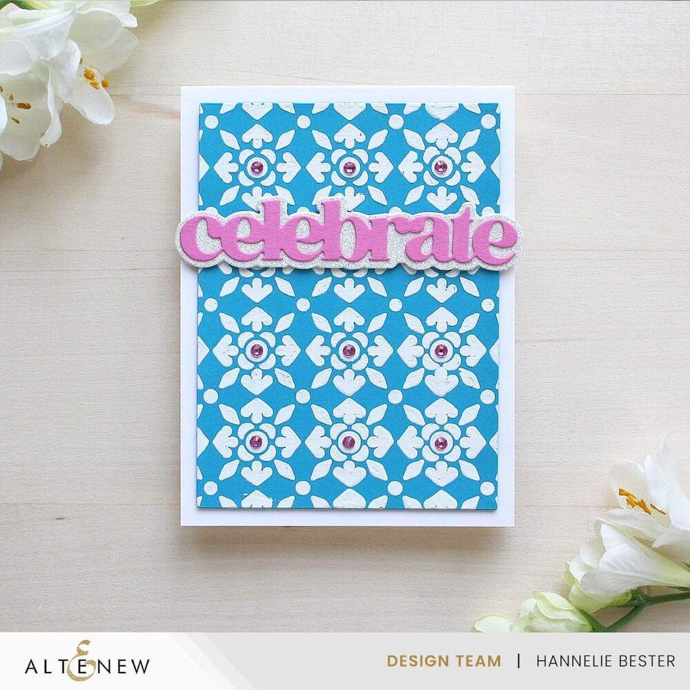 Altenew Stencil - Serene Lattice ALT11127