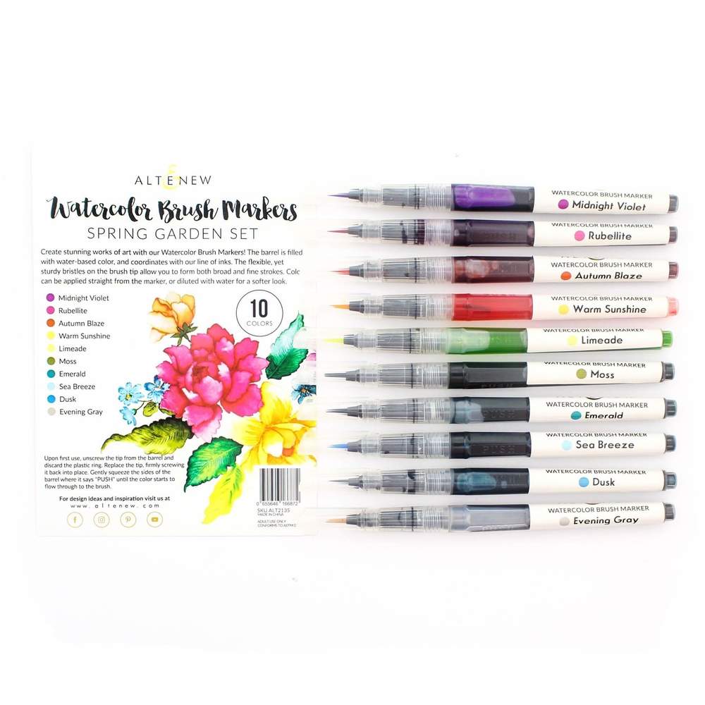 Altenew Watercolour Brush Markers - Spring Garden Set ALT2135