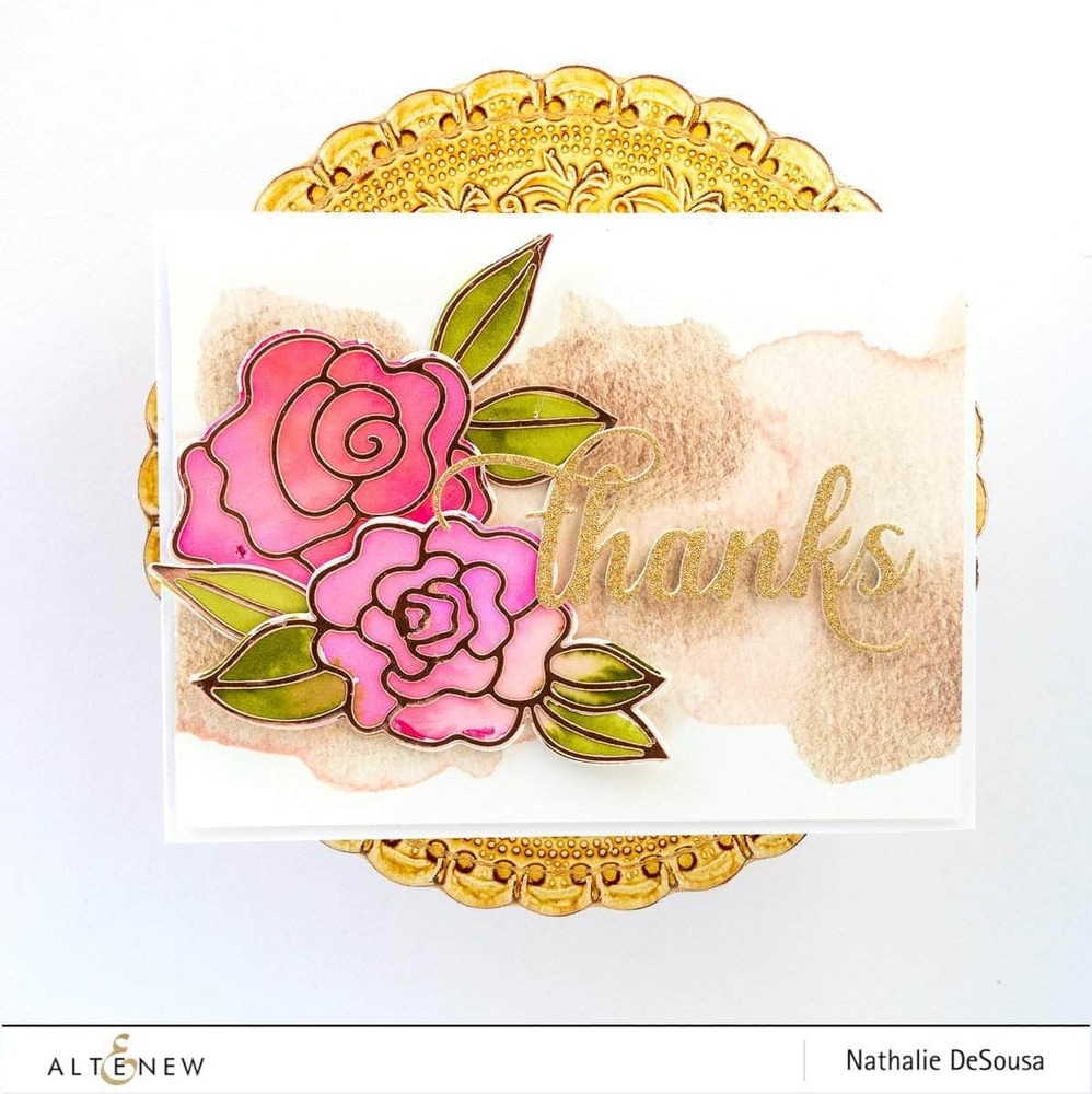 Altenew Dies - Fancy Thanks ALT3445