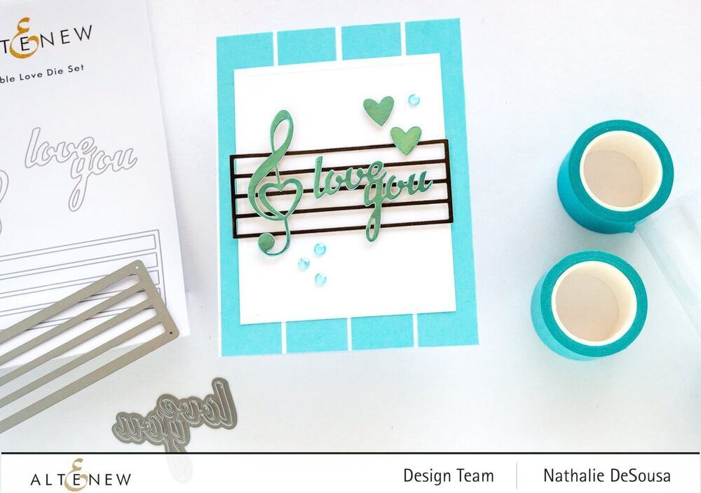 Altenew Dies Set - Treble Love ALT3951