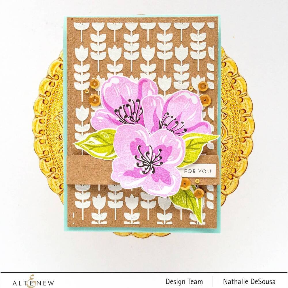 Altenew Dies Set - Zig Zag Floral ALT4030