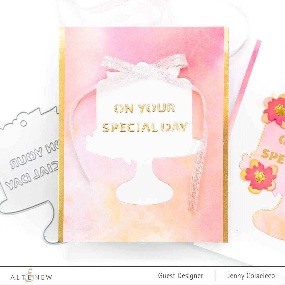 Altenew Dies Set - Layered Gift Tag - Cake ALT4553
