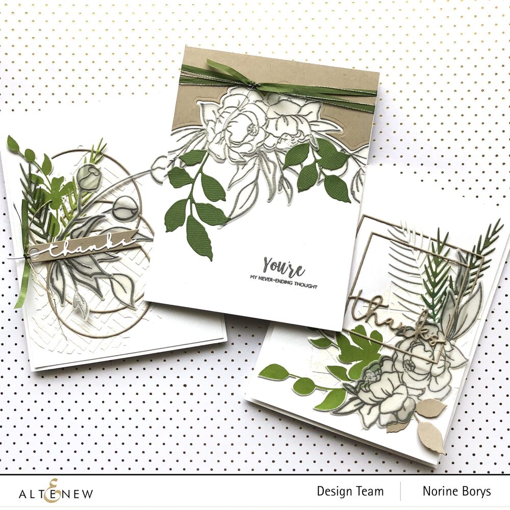 Altenew Clear Photopolymer Stamps -  Inspirational Quotes ALT4673