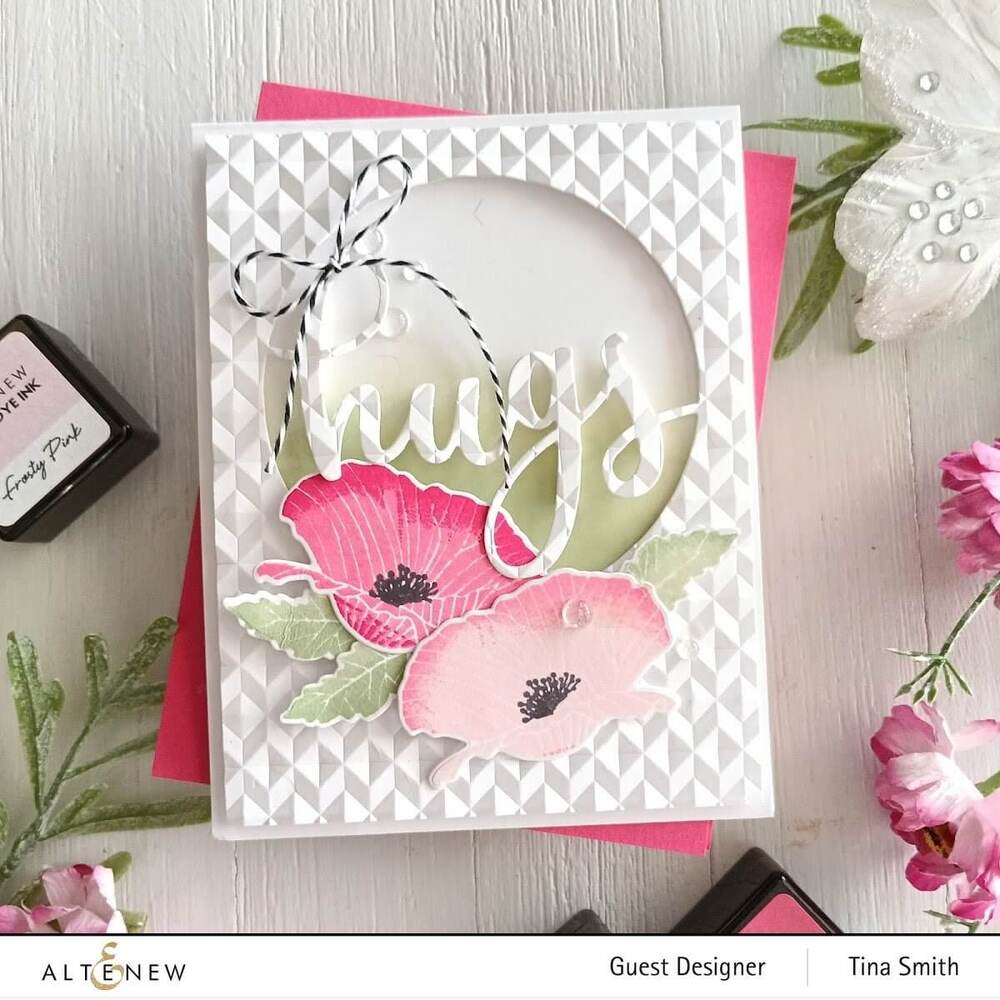 Altenew Stamp & Die Set - Mini Delight: Poppy ALT4789