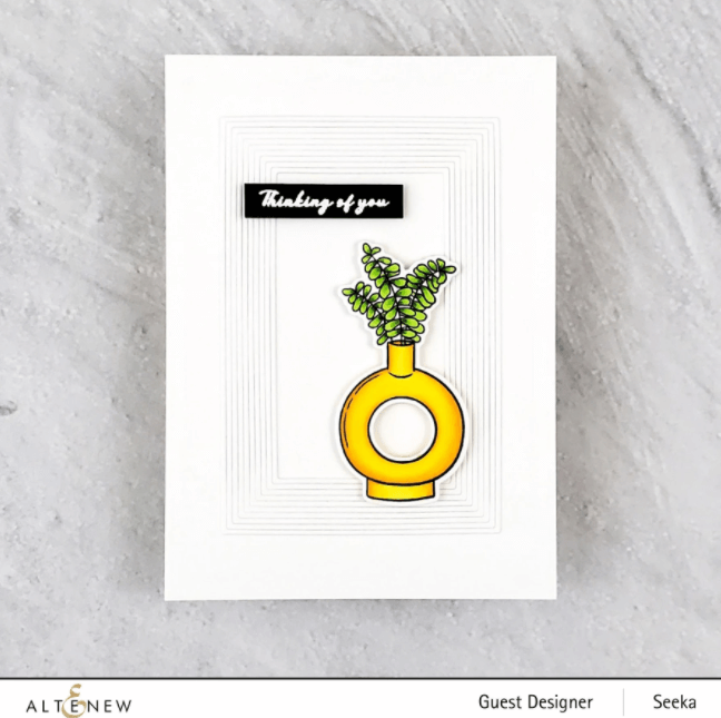 Altenew Clear Stamps - Modern Eucalyptus ALT4791