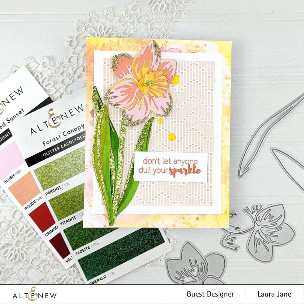 Altenew Glitter Cardstock Set - Gilded ALT4961