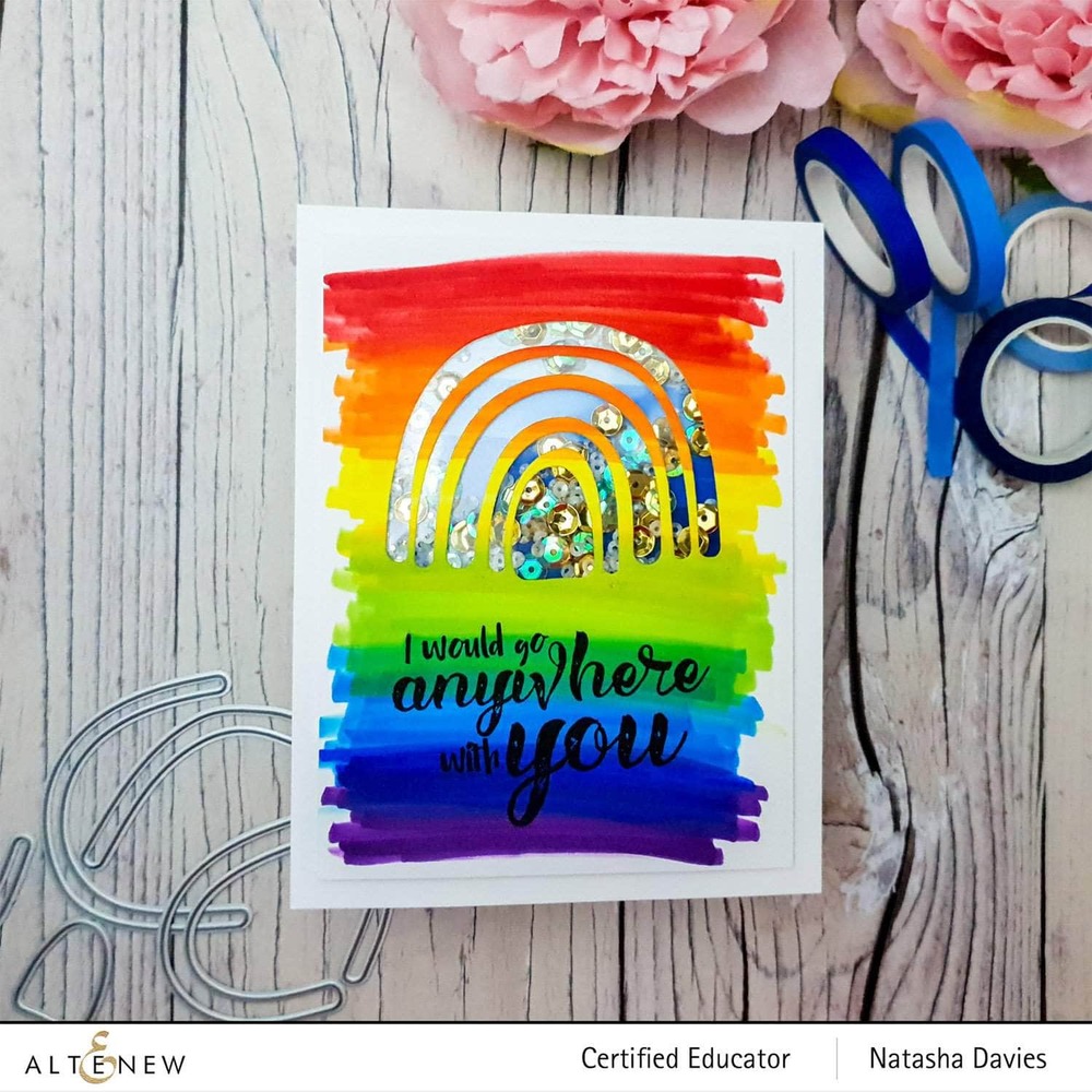 Altenew Clear Stamps - Anywhere With You ALT6164