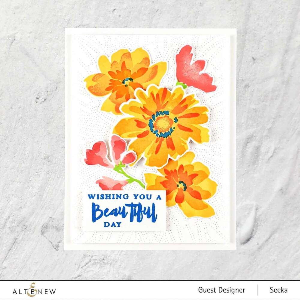 Altenew Clear Stamps - Watercolor Extravaganza ALT6268